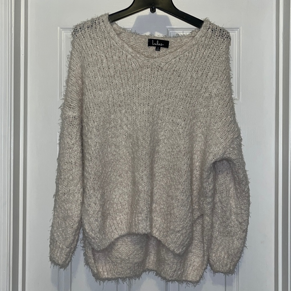 Lulus Cream/white sweater